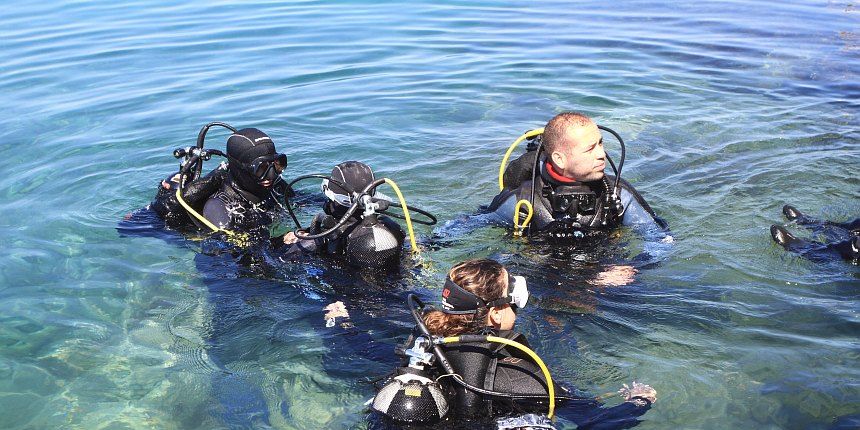 Velika akcija čišćenja podmorja u Bibinjama, foto: L.Banić