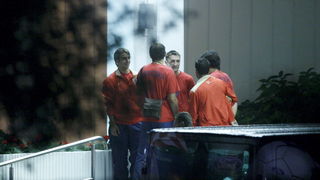 Rovinj, Funtana, 091009.
Pripreme nogometne reprezentacije za kvalifikacijski susret sa Kazahstanom za SP 2010 u Juznoj Africi.
Hrvatski reprezentativci u vecernjem izlasku u tridesetak kilometara udaljenom mjestu Funtana u konobi More. Izlazak je tr Rovinj, Funtana, 091009.
Pripreme nogometne reprezentacije za kvalifikacijski susret sa Kazahstanom za SP 2010 u Juznoj Africi.
Hrvatski reprezentativci u vecernjem izlasku u tridesetak kilometara udaljenom mjestu Funtana u konobi More. Izlazak je tr