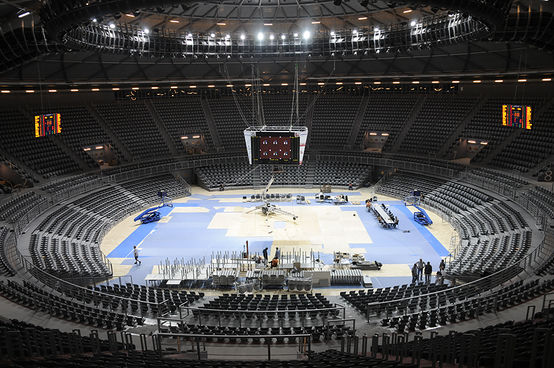 Dvorana SC Visnjik nocu