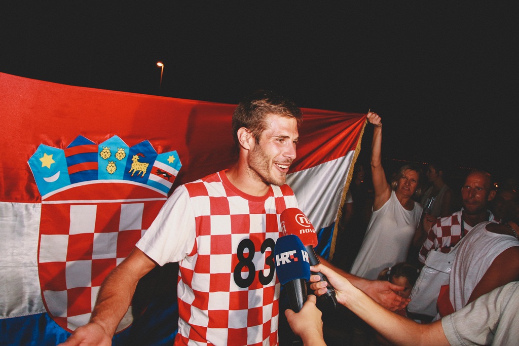 JK Uskok: Proslava olimpijskog zlata Fantele i Marenića