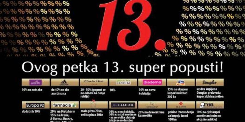 Stigao je Super trinaesti. Požurite u Supernovu!