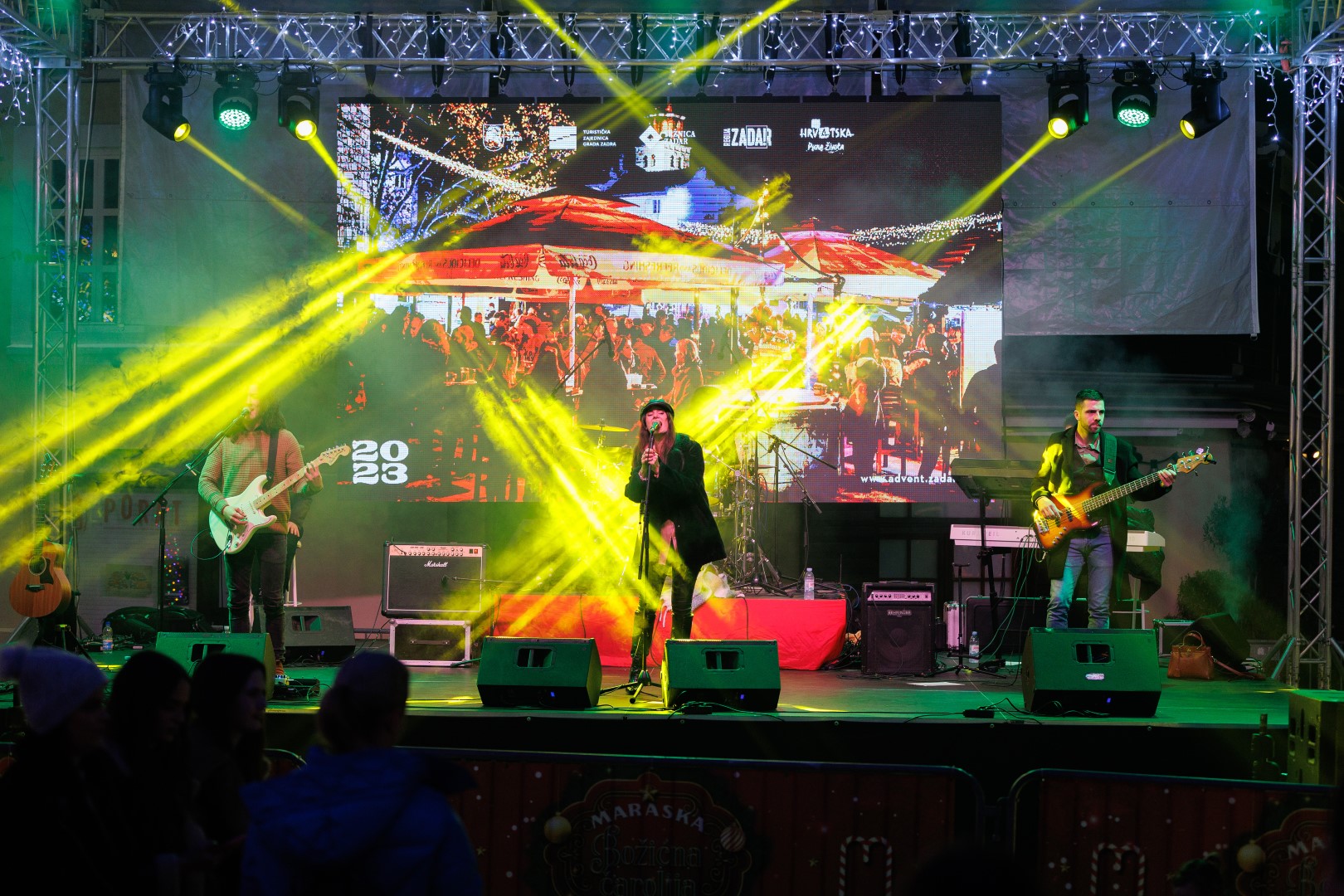 Lucija Marcelić & Pink Noise @ Advent u Zadru Lucija Marcelić & Pink Noise @ Advent u Zadru