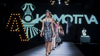 Zagreb, 201012.
U shopping centru Westgate od 18.-20.10. odrzava se modna revija Cro A Porter.
Na fotografiji: revija, Lokomotiva by Lana i Luka.
Foto: Neja Markicevic / CROPIX