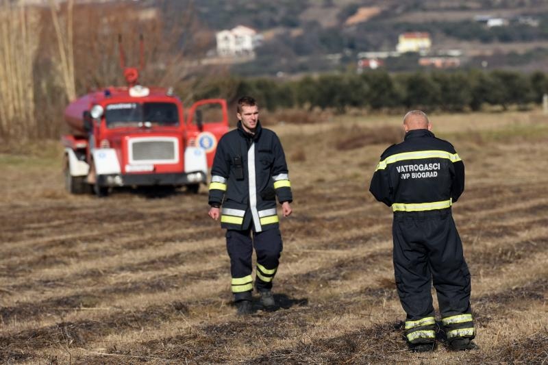 Požar u ornitološkom rezervatu Parka prirodeP Vransko jezero Požar u ornitološkom rezervatu Parka prirodeP Vransko jezero