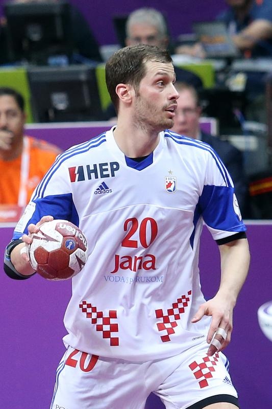 Doha, Katar – 24. svjetsko rukometno prvenstvo, 4. kolo, grupa B, Makedonija- Hrvatska. Photo: Goran Stanzl/PIXSELL