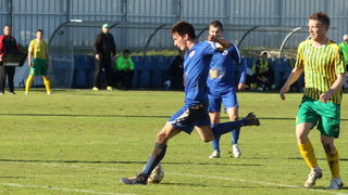 Zadar, 060413. 
Stadion na Stanovima.
Utakmica 26. kola prve HNL izmedju NK Zadar i NK Istra. Na fotografiji: igrac Zadra Igor Banovic.
Foto: Jure Miskovic / CROPIX