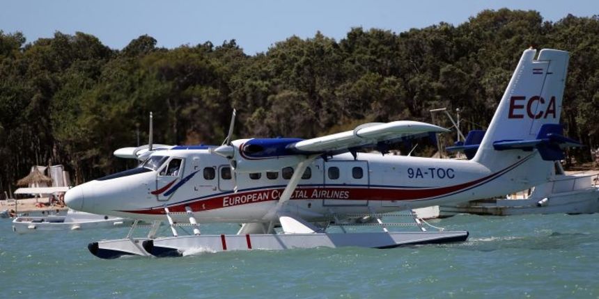Novalja: Hidroavion sve popularniji način prijevoza između otoka i kopna Novalja: Hidroavion sve popularniji način prijevoza između otoka i kopna