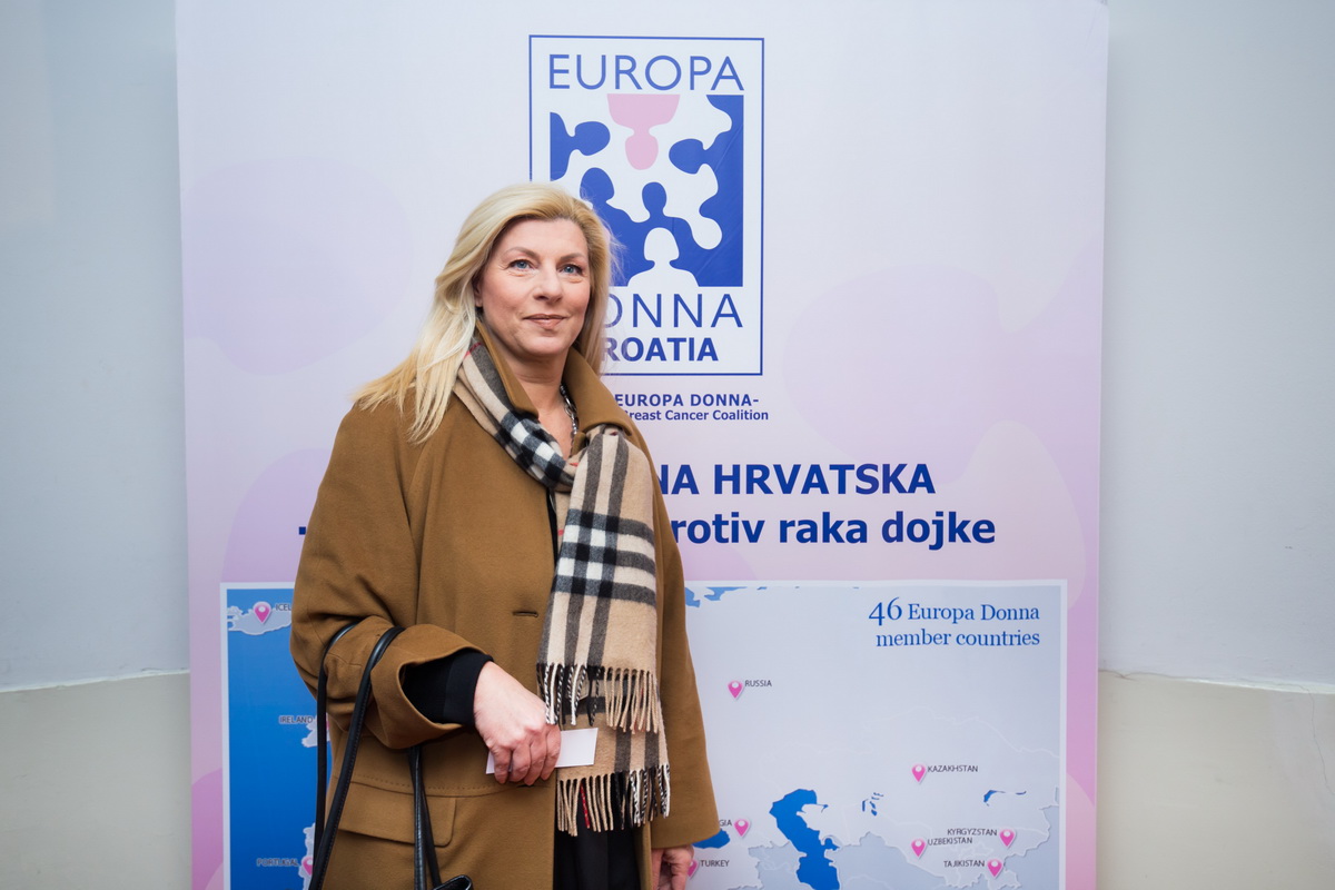 Ujedinjeni s udrugom Europa Donna u borbi protiv raka dojke Ujedinjeni s udrugom Europa Donna u borbi protiv raka dojke