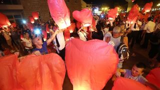 Vodice: Puštanjem lampiona obilježena 10. obljetnica Kornatske tragedije Vodice: Puštanjem lampiona obilježena 10. obljetnica Kornatske tragedije