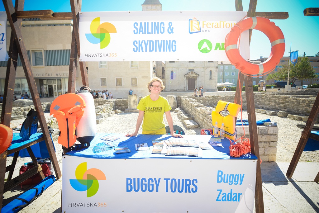 Sajam “Zadar Adventure 2016.” na Forumu. Foto: Iva Perinčić