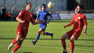 Zadar, 260513.
Stadion Stanovi.
Utakmica MAXtv 1. HNL izmedju Zadra i Splita.
Na fotografiji: Begonja (sredina).
Foto: Luka Gerlanc / CROPIX