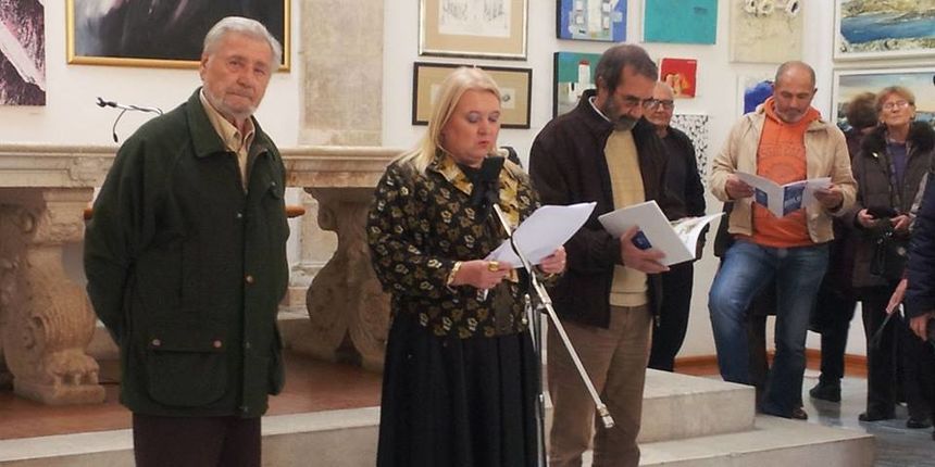 HDLU godisnja izlozba Gradska loza Ivo Govorcin Renata Peros Radovan Dunatov HDLU godisnja izlozba Gradska loza Ivo Govorcin Renata Peros Radovan Dunatov