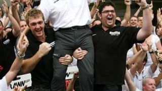 Proslava naslova prvaka F1 Jensona Buttona i Brawn GP-a (foto www.f1-live.com)