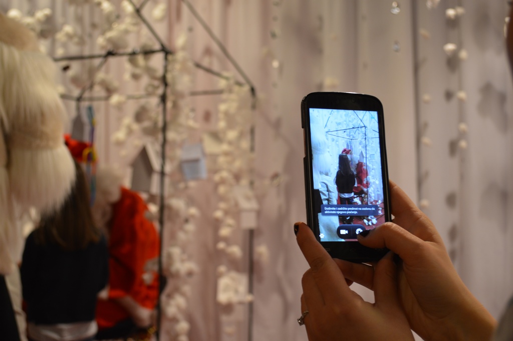 Djed Božićnjak iz Laponije stigao na Forum- poštom!