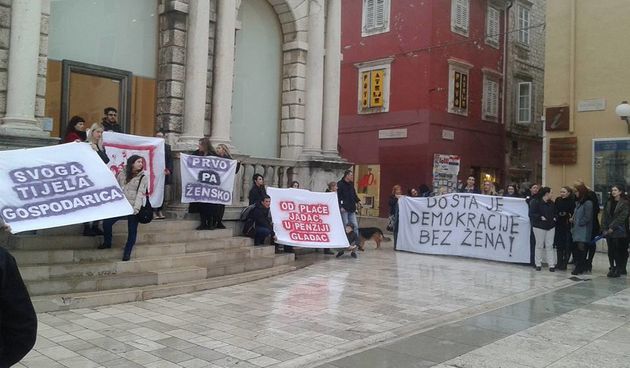 Dan žena u Zadru u znaku šetnje za promoviranje ženskih prava