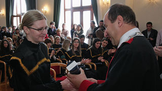 Promocija diplomiranih studenata, 7. ožujka 2009. (foto: Marin Gospić)