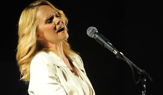 Sinoc je u crkvi Sv. Sime odrzan koncert duhovne glazbe Tatjane Matejas Cameron poznate kao Tajci i zbora Apostoli mira. Na fotografiji: Tajci Foto: Luka Gerlanc / CROPIX