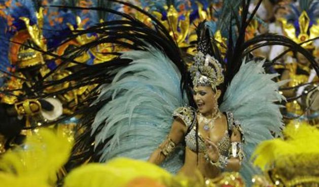 Rio de Janeiro – karneval 2010. (Foto: Reuters)