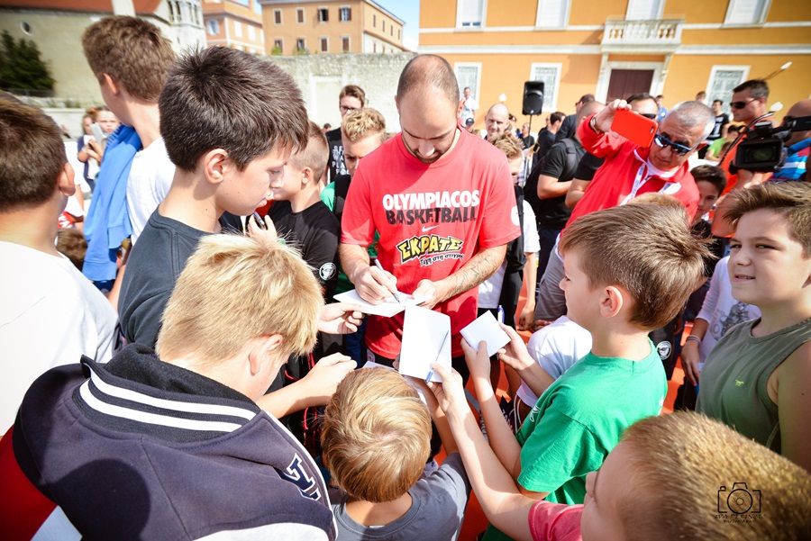 ZDBT: Kids day u društvu košarkaških velikana ; foto Iva Perinčić