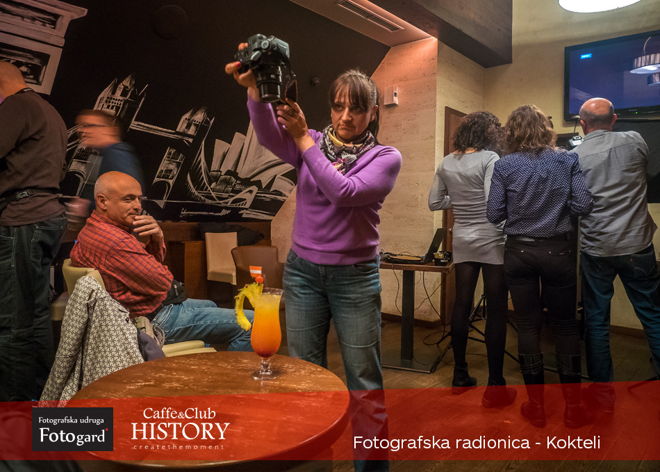 Odličan odaziv na radionici fotografiranja koktela