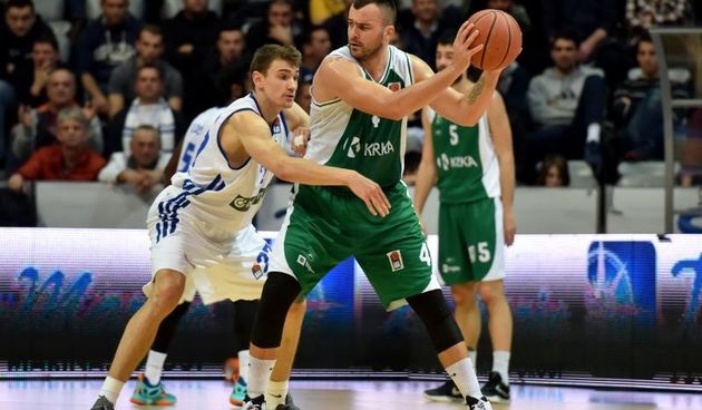 KK Zadar – KK Krka. Ive Ivanov, Ivan Ramljak. Photo: Dino Stanin/PIXSELL