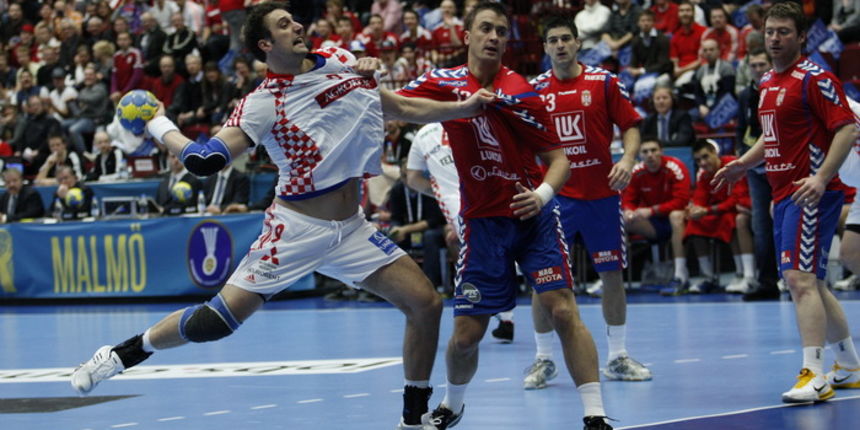 Malmo, 190111. Malmo Arena, 22. svjetsko rukometno prvenstvo, utakmica izmedju Hrvatske i Srbije. Na fotografiji: Igor Vori. Foto: Ante Cizmic / CROPIX