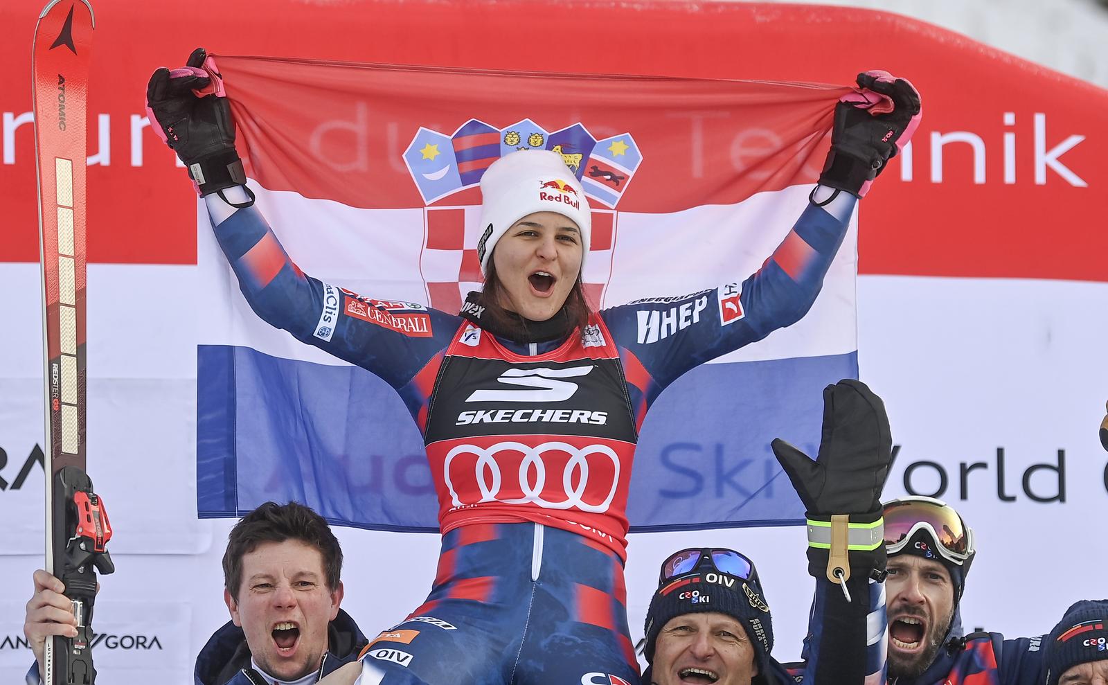 Zrinka Ljutić pobjedica je slaloma u Kranjskoj Gori Zrinka Ljutić pobjedica je slaloma u Kranjskoj Gori