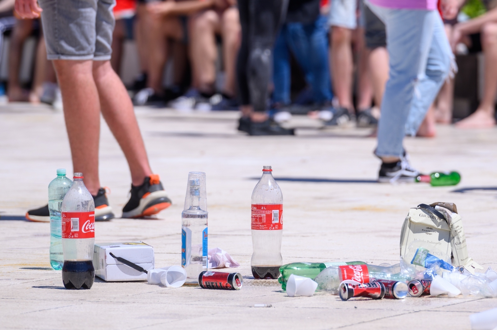 Zadarski maturanti obilježili kraj škole na rivi