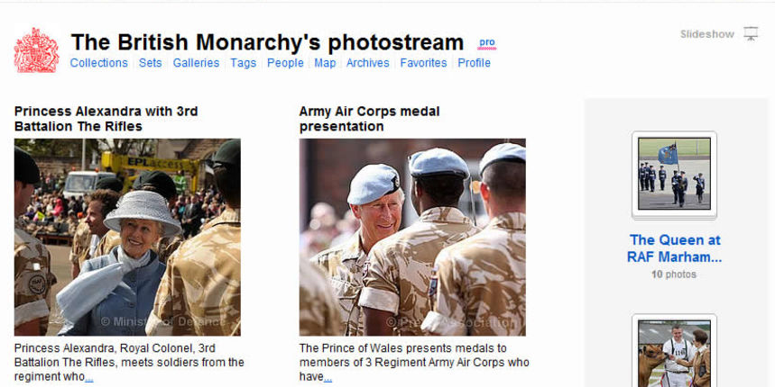 Flickr profil kraljevske obitelji Flickr profil kraljevske obitelji