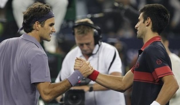 Roger Federer i Novak Đoković, foto: AP Photo