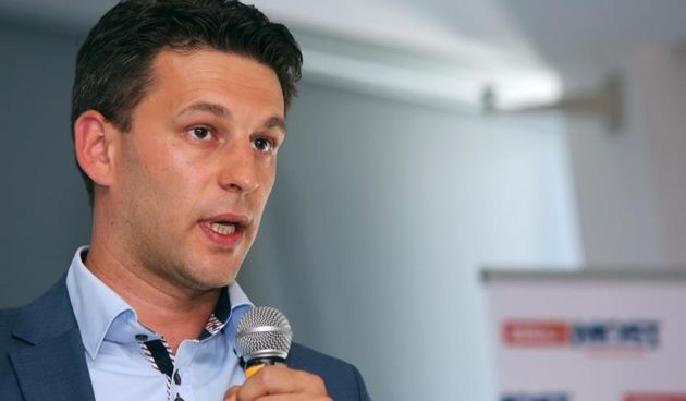 Osijek – Predstavljanje programa kandidata Mosta nezavisnih lista koje je predvodio Bozo Petrov. Photo: Marko Mrkonjic/PIXSELL