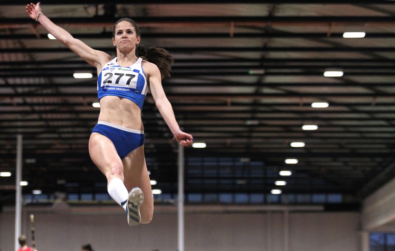Paola Borović seniorska državna prvakinja u troskoku uz novi rerekord- 13,54m Paola Borović seniorska državna prvakinja u troskoku uz novi rerekord- 13,54m