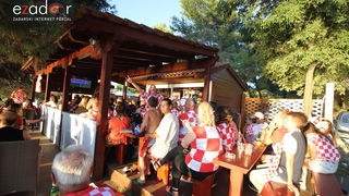 Bibinje: Navijanje za Vatrene i fešta nakon pobjede nad Rusijom