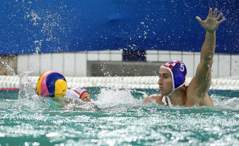 Olimpijske igre 2016., vaterpolo, skupina B, 3. kolo, utakmica Hrvatska – Španjolska 4-9. Photo: Igor Kralj/PIXSELL