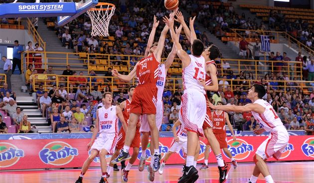 Hrvatska košarkaška U-19 reprezentacija, foto: fiba.com