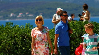 Ljetni šušur na zadarskoj rivi