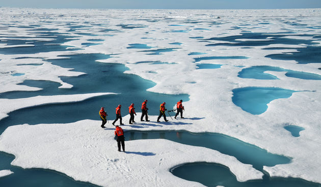 Topljenje leda, Sjeverni pol, Foto: themillenniumreport.com