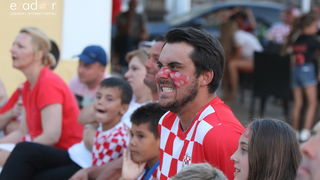 Bibinje: Navijanje za Vatrene i fešta nakon pobjede nad Engleskom