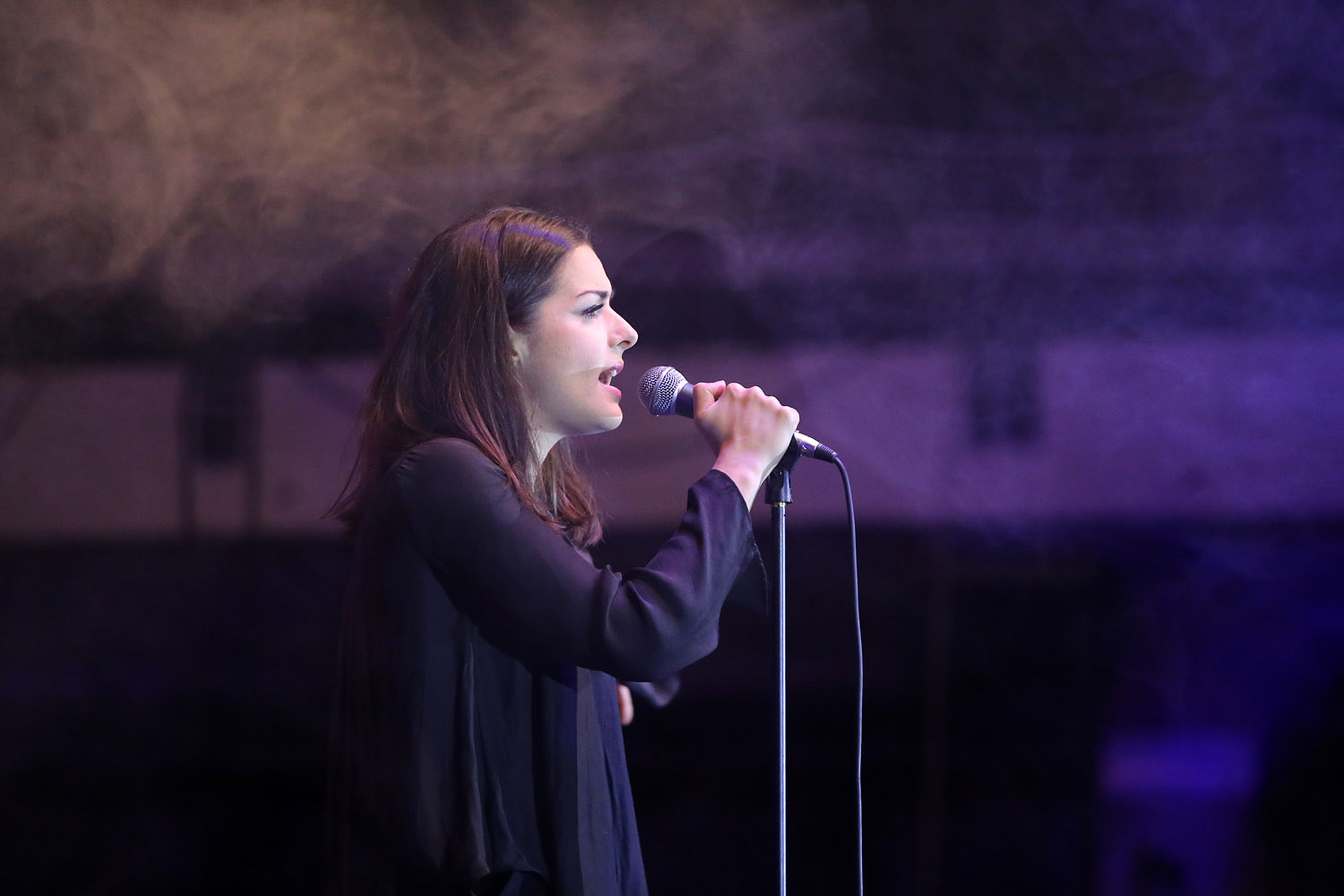 Humanitarni rođendanski koncert klape Kontrada u Arsenalu. Elena Stella. Foto: Filip Brala Humanitarni rođendanski koncert klape Kontrada u Arsenalu. Elena Stella. Foto: Filip Brala