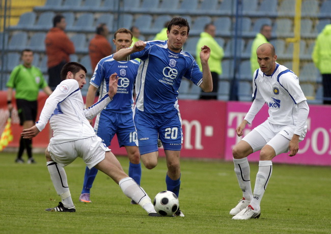 Varazdin, 080510.
Na gradskom stadionu u Varazdinu igra se 29. kolo prve HNL izmedju Varteksa i Zadra.
Na slici: Josip Golubar.
Foto: Zeljko Hajdinjak / CROPIX