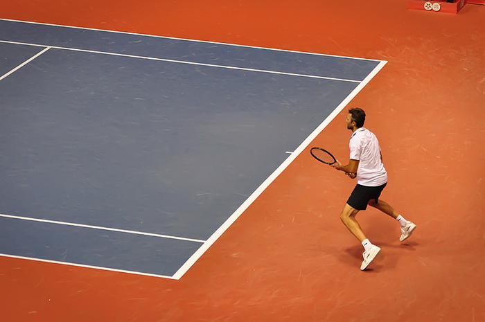 ATP Zagreb: Karlović – Kavčić 2-0, Foto: Andro Marčev ATP Zagreb: Karlović – Kavčić 2-0, Foto: Andro Marčev