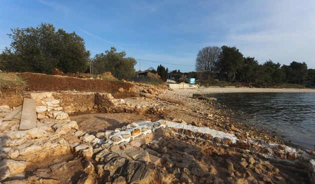 Rimska vila iz 1. stoljeća pronađena je na plaži u Bibinjama