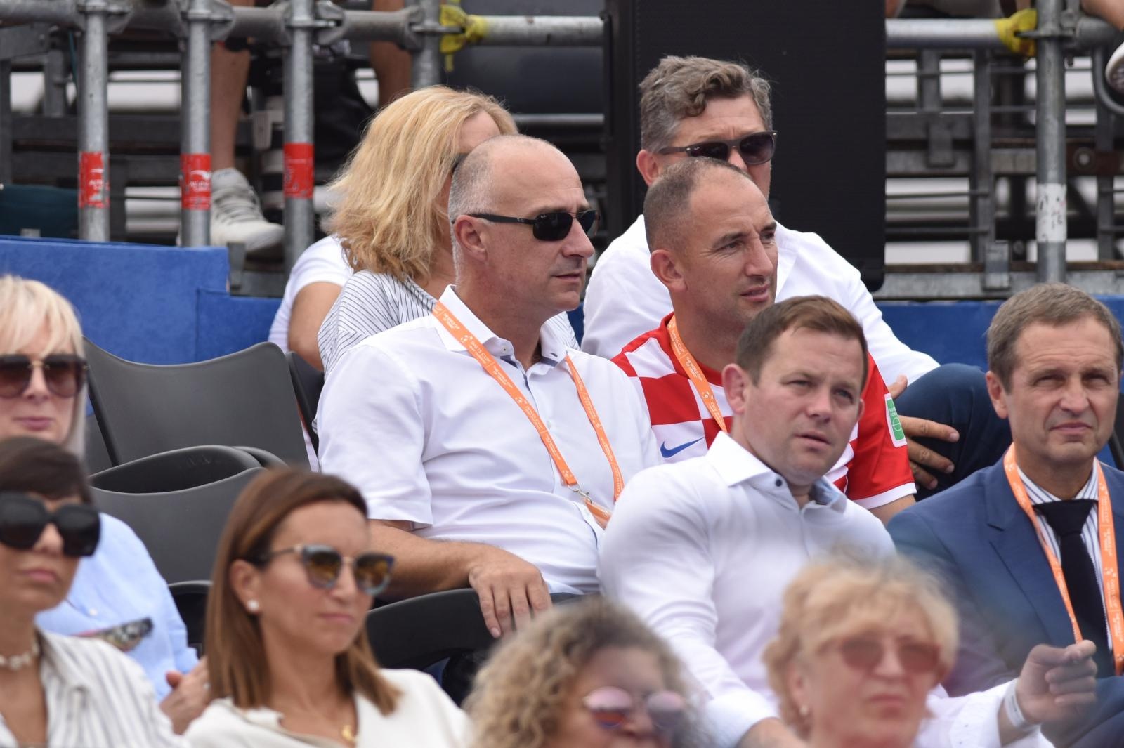 Otvorenje polufinalnog susreta Davis Cupa između Hrvatske i SAD-a