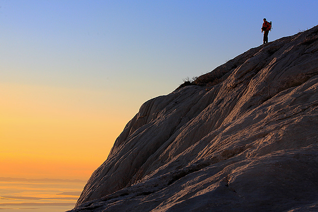 Uspon na Bojin Kuk i pogled na Italiju, Foto: Leo Banić Uspon na Bojin Kuk i pogled na Italiju, Foto: Leo Banić