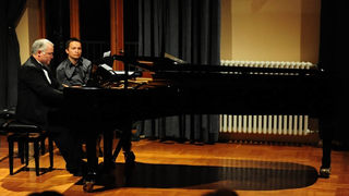 51. Glazbene večeri u Sv. Donatu: Glasovirski duo Jando i Mocsari, foto: N. Marčev