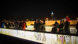 Zadrani oduševljeni hologramskim božićnim drvcem