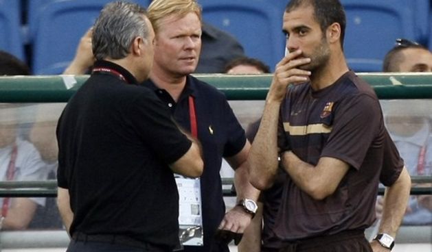 Stiočkov, Koeman i Guardiola (Foto:Reuters)