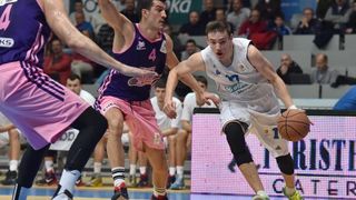 19. kolo ABA lige, KK Zadar – KK Mega Leks 74-73. Photo: Dino Stanin/PIXSELL 19. kolo ABA lige, KK Zadar – KK Mega Leks 74-73. Photo: Dino Stanin/PIXSELL