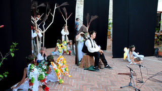 Polaznici dramsko lutkarske radionice Donatolina iz Kazališta lutaka Zadar gostovali su na ovogodišnjem Međunarodnom dječjem festivalu u Šibeniku sa predstavom “Šuma Striborova”, foto: Dino Bara Polaznici dramsko lutkarske radionice Donatolina iz Kazališta lutaka Zadar gostovali su na ovogodišnjem Međunarodnom dječjem festivalu u Šibeniku sa predstavom “Šuma Striborova”, foto: Dino Bara