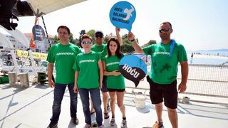 Rainbow warrior u Zadru